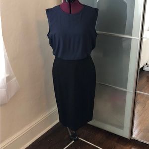 Loft dress with silk top and pointe bottom